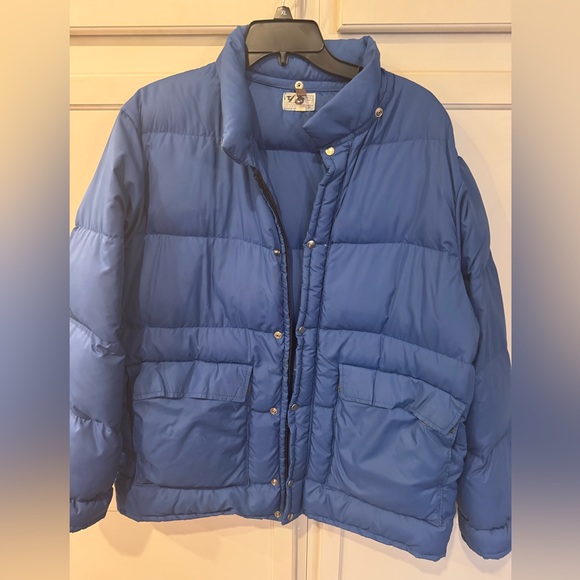 trailwise Other - Vintage Trailwise Blue Goose Down Blue Full Zip Outdoor Puffer Jacket Sz. L